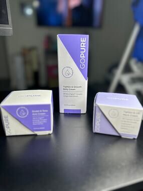 goPure Body Confidence Set - Neck, Arm & Belly Tighten, lift and smooth Cream